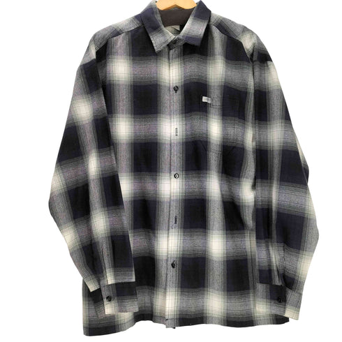 キャルトップ CALTOP USA製 オンブレチェック アクリル L/S シャツ メンズ import:L