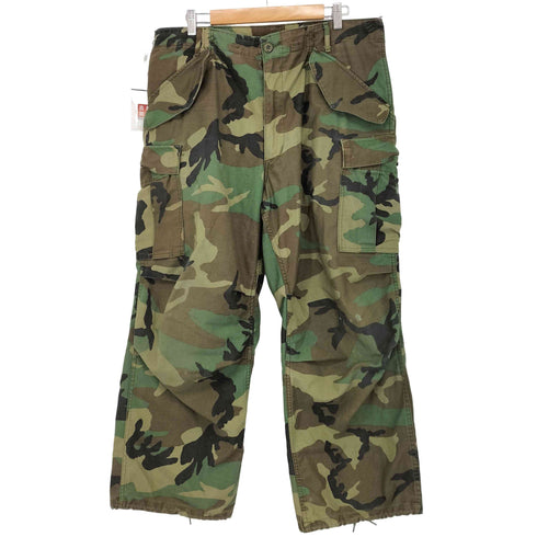 ユーエスアーミー U.S. ARMY M-65 ウッドランドカモ フィールドパンツ メンズ medium‐short