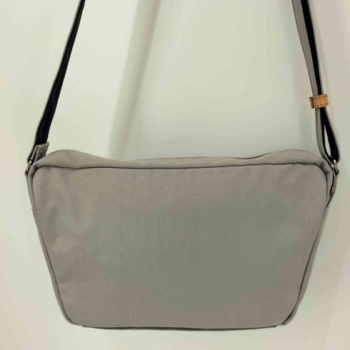 ムスタッシュ MOUSTACHE ショルダーバッグ ポリエステル×ヌメ牛革 メンズ