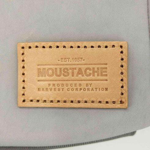ムスタッシュ MOUSTACHE ショルダーバッグ ポリエステル×ヌメ牛革 メンズ