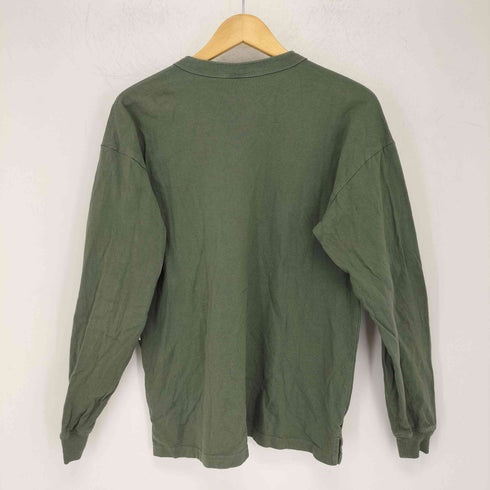 グッドウェア Goodwear USAコットン L/S ヘンリーネック Tシャツ メンズ JPN:S