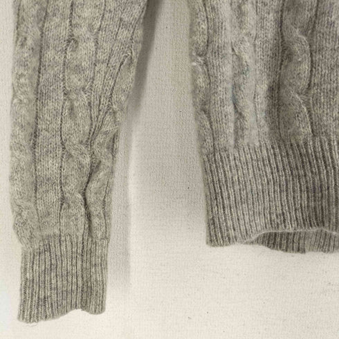 ポロラルフローレン POLO RALPH LAUREN スモールポニー刺繍 カシミア混 メリノウールVネックニット レディース import:S