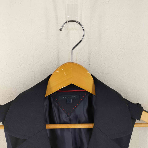 トミーヒルフィガー TOMMY HILFIGER 腰ベルト付きロングベスト レディース import:L