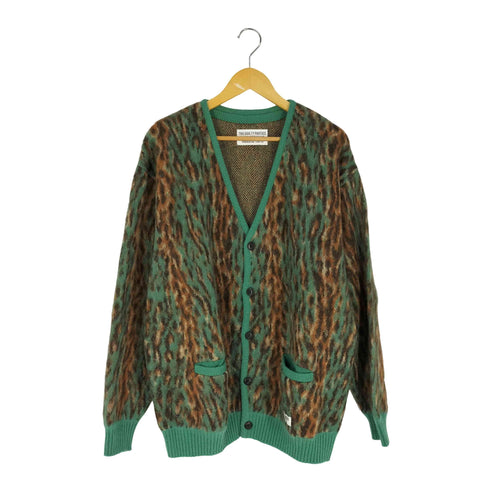 ワコマリア WACKO MARIA 22aw LEOPARD MOHAIR CARDIGAN (TYPE-2) レディース import:XL