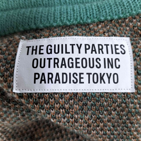 ワコマリア WACKO MARIA 22aw LEOPARD MOHAIR CARDIGAN (TYPE-2) レディース import:XL