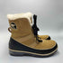 ソレル SOREL TIVOLI 2 CURRY スウェード レースアップ スノーブーツ レディース JPN:24.5