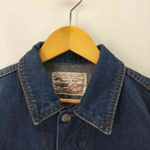 ヒルクロップ HILL CROP デニムジャケット メンズ LARGE