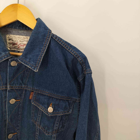 ヒルクロップ HILL CROP デニムジャケット メンズ LARGE