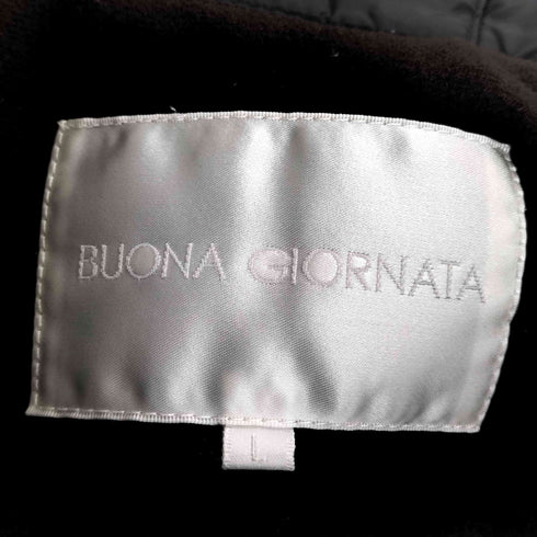 bouna giornata ラクーンファー パテッドジャケット レディース JPN:L