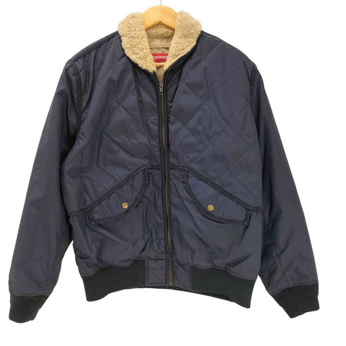 シュプリーム Supreme Quilted Nylon Tanker Jacket メンズ S