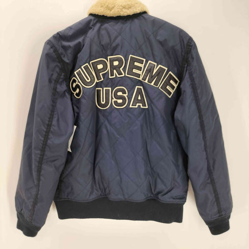 シュプリーム Supreme Quilted Nylon Tanker Jacket メンズ S
