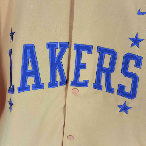 ナイキ NIKE ロゴ刺繍 スナップボタン ユニフォーム ゲームシャツ メンズ import:XL