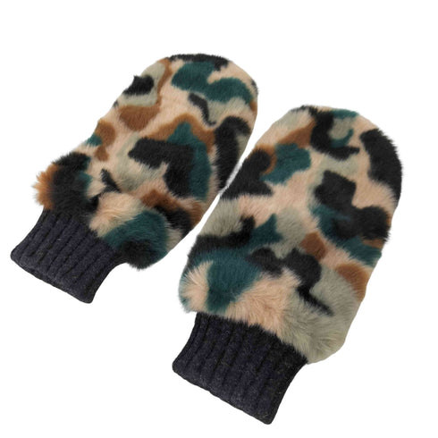 バイマレーヌバーガー BY MALENE BIRGER MITTERA MITTENS 迷彩 ミトン手袋 レディース