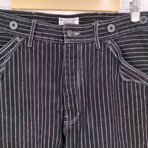 ショット Schott OLD HICKORY DENIM PANTS ウォバッシュストライプデニムパンツ メンズ 36