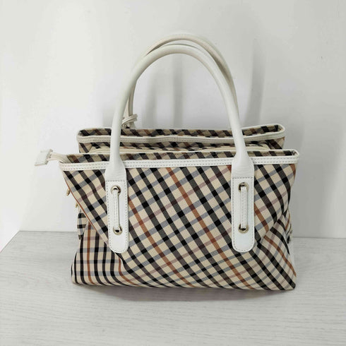 ダックス DAKS チェック柄 ハンドバッグ レディース