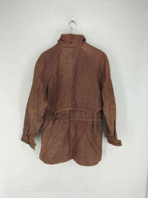 LUCKY LEATHER GENUINE LEATHER レザーコート メンズ M