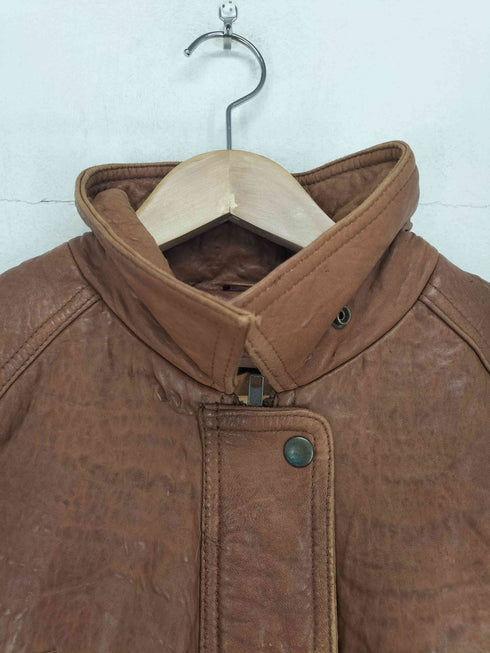 LUCKY LEATHER GENUINE LEATHER レザーコート メンズ M