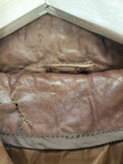 LUCKY LEATHER GENUINE LEATHER レザーコート メンズ M