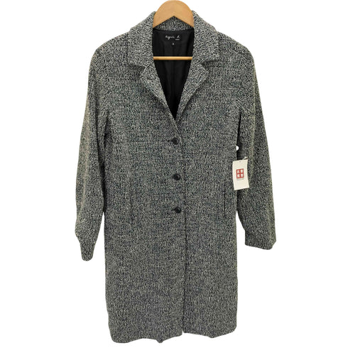 アニエスベー agnes b. PARIS ロングチェスターコート レディース US:0-2