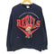 80-90s USA製 REBELS カレッジプリント クルーネック スウェット ボックスシルエット メンズ import:M