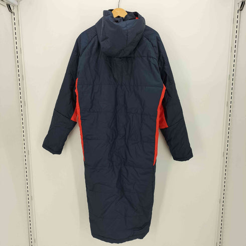 アンブロ UMBRO ロゴ 刺繍 中綿 パテッド ベンチ コート メンズ JASPO O