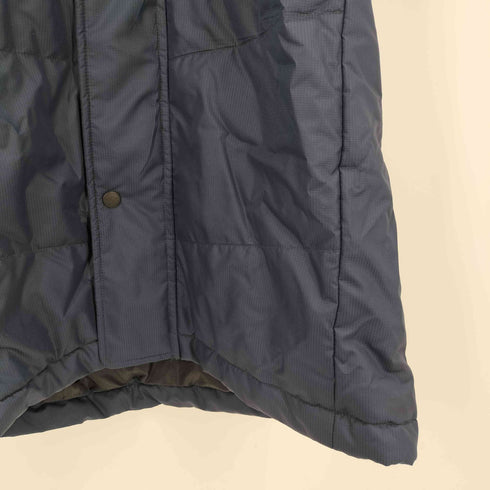 アンブロ UMBRO ロゴ 刺繍 中綿 パテッド ベンチ コート メンズ JASPO O