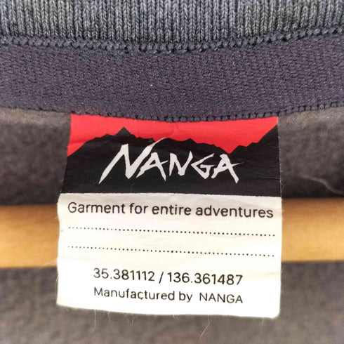 ナンガ NANGA POLARTEC ジップアップパーカー メンズ WL