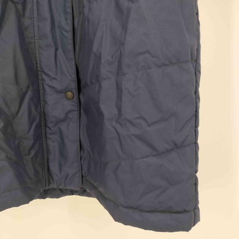 アンブロ UMBRO ロゴ 刺繍 中綿 パテッド ベンチ コート レディース import:L