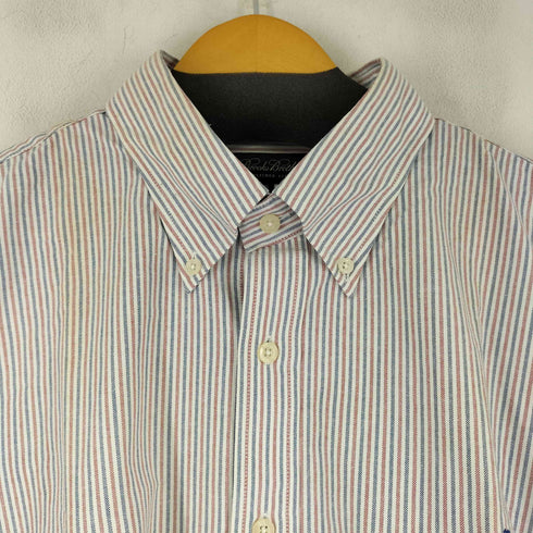 ブルックスブラザーズ BROOKS BROTHERS ボーダー柄 BD L/S シャツ メンズ XL
