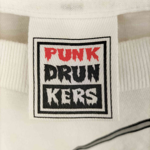 パンクドランカーズ PUNK DRUNKERS キャラクターコラボプリントTシャツ メンズ import:M