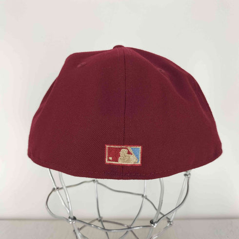 ニューエラ NEW ERA 59FIFTY Laurel カーディナル ケリーアンダーバイザー メンズ 7 1/2