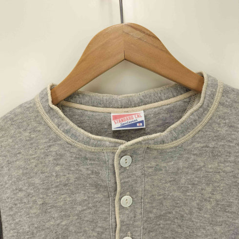 スタンダードカリフォルニア STANDARD CALIFORNIA ヘンリーネック スウェット メンズ import:S