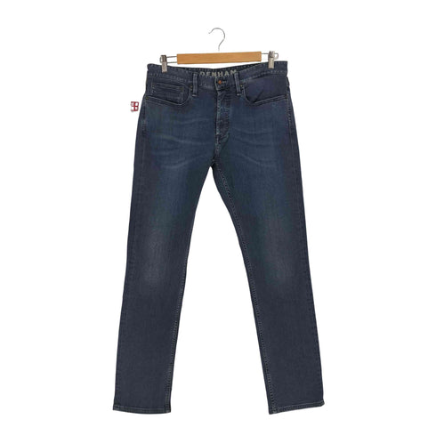デンハム DENHAM RAZOR SLIM FIT レザー スリムフィット スキニー デニムパンツ メンズ W32 L32
