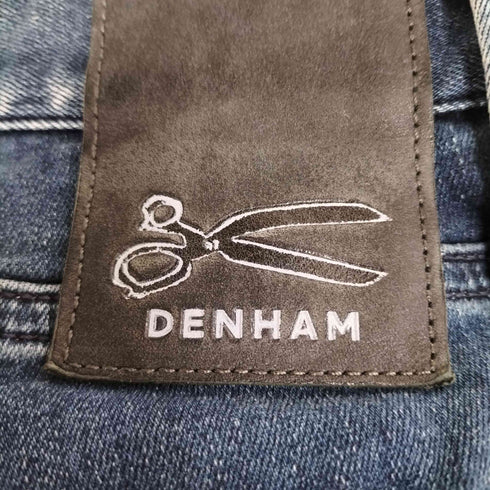 デンハム DENHAM RAZOR SLIM FIT レザー スリムフィット スキニー デニムパンツ メンズ W32 L32