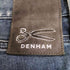 デンハム DENHAM RAZOR SLIM FIT レザー スリムフィット スキニー デニムパンツ メンズ W32 L32