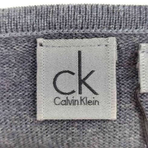 シーケーカルバンクライン ck Calvin Klein Vネックニットトップス メンズ 3L