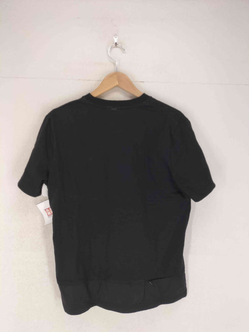 ヘルノ Herno COMPACT JERSEY AND NYLON MAESTRO SWEATSHIRT ハイブリッドカットソー Tシャツ メンズ 48