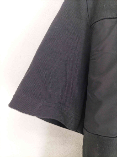 ヘルノ Herno COMPACT JERSEY AND NYLON MAESTRO SWEATSHIRT ハイブリッドカットソー Tシャツ メンズ 48