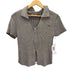 ミスチーフ MSCHF Knitted Two Tone Short Shirt ニット ツートーン ショート シャツ レディース import:M