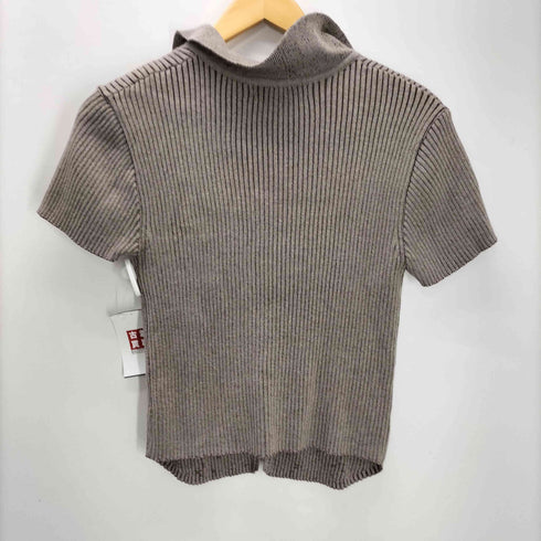 ミスチーフ MSCHF Knitted Two Tone Short Shirt ニット ツートーン ショート シャツ レディース import:M