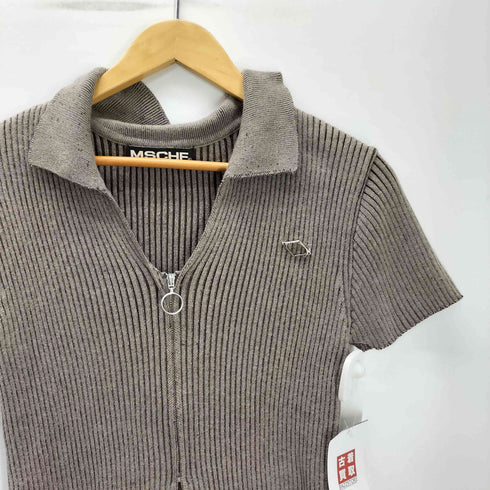 ミスチーフ MSCHF Knitted Two Tone Short Shirt ニット ツートーン ショート シャツ レディース import:M