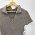 ミスチーフ MSCHF Knitted Two Tone Short Shirt ニット ツートーン ショート シャツ レディース import:M