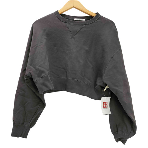 ビューティーアンドユースユナイテッドアローズ BEAUTY & YOUTH UNITED ARROWS コットン裏毛 ショートワイド スウェット プルオーバー レディース