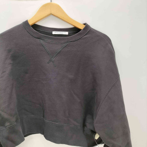 ビューティーアンドユースユナイテッドアローズ BEAUTY & YOUTH UNITED ARROWS コットン裏毛 ショートワイド スウェット プルオーバー レディース