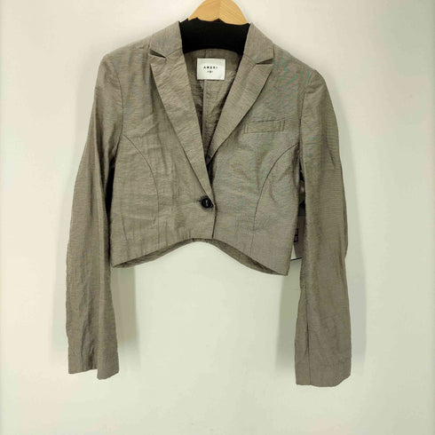 アメリ AMERI WAVE LINE JACKET SET UP ウェーブ ライン ジャケット ショート パンツ セットアップ レディース M