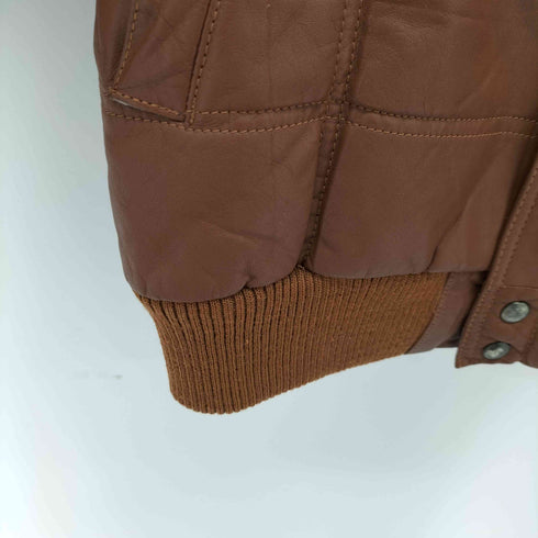 GENUINE LEATHER カウレザー ジャケット メンズ JPN:L