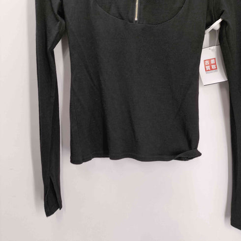 メゾンスペシャル MAISON SPECIAL 22AW HALF JIP TOPS ハーフ ジップ トップス レディース FREE