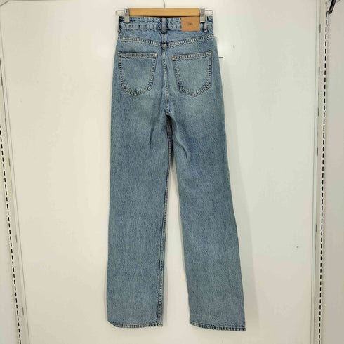 ザラ ZARA JEANS Z.04 STRAIGHT MITTELHOHER BUND FULL LENGTH レディース EUR:34