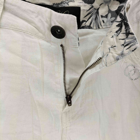 カールカナイ Karl Kani レーヨンリネン 刺繍ハーフパンツ メンズ 32