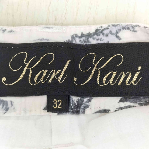 カールカナイ Karl Kani レーヨンリネン 刺繍ハーフパンツ メンズ 32